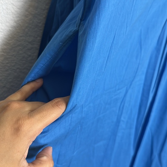 Lilly Pulitzer Vassa Maxi Long Coverup Women’s Size Medium Morelle Blue $178 NWT - Picture 4 of 15